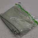 Hiasan Short Blackout Curtains for Bedroom - Thermal Insulated & Light Blocking Window Curtains for Living Room/Kids Room, 2 Drape Panels Sewn with Tiebacks, Seafoam Green, 42 x 45 Inch