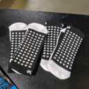 Lux Dual Grip Socks - Soccer Grip Socks for Men and Women. GripArray Performance & Comfort