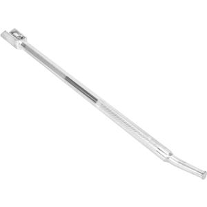 35" Chrome Combination Winch Bar with Square Head,Carbon-Steel Construction and Non-Slip Handle for Winches on Flatbeds and Trucks