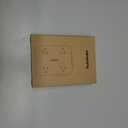 1 Ft Flat Plug Extension Cord, HANYCONY Power Strip with 4 USB Ports(2 USB C), 4 Widely Outlets Extender, Wall Mount, Desk Charging Station for Office, Travel and Cruise Ship Essentials (White)