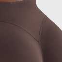YEOREO Yoga Pants Workout Leggings for Women Hidden Scrunch Butt Lifting Leilanie High Waisted Tummy Control Gym Leggings (Brown, M)