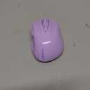 TECKNET Wireless Mouse, 2.4G Ergonomic Optical Mouse, Computer Mouse for Laptop, PC, Computer, Chromebook, Notebook, 6 Buttons, 24 Months Battery Life, 2600 DPI, 5 Adjustment Levels - Lavender