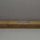 ZOCONE Tension Curtain Rod 51-148 In (4.25-12Ft), Long Outdoor Curtain Rod No Drilling for Patio Window, Adjustable Shower Curtain Rod for Bathroom, Never Rust, Tool-Free, Rod Diameter 1.26 In, Black