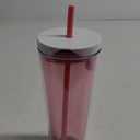 Plastic Tumbler Pink 26OZ