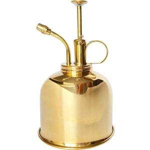 Brass Golden Spray Lianshi can Plant Spay Bottle Inner Flower Spray Mister 300ml/ 10.56 oz 1pcs/ Lot