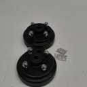 ApplianPar Pack of 2 Rear Wheel Brake Hub Drum 30 Teeth 21807-G1 for EZGO Gas 4 Cycle 91-Up RXV Golf Cart