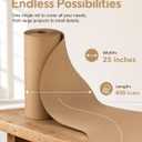 Corrugated Cardboard Roll, 25 x 400 Inches Corrugated Paper Single Face