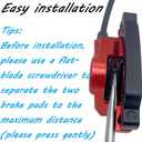 Bike Disc Brake Kit,Bike Front and Back Disc Brake Kit-Calipers,2 Pcs Stainless Steel 160 mm Rotors&Cable&Brake Lever&A Pair of Bicycle Brake levers&Fixing Screws