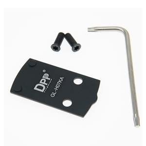 DPP Titanium Adapter Plate for Glock 43X/48 MOS Hellcat OSP Holosun 407k/507k - GL-H07KA