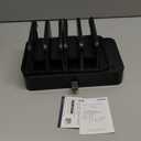 KDD Vertical Laptop Stand with Drawer - 7-in-1 Space-Saving Laptop Holder with Gravity Locking Fits MacBook, Dell, HP, Chromebook, Surface Pro, Tablet, Cell Phone, Switch, Keyboard Desktop Organizer