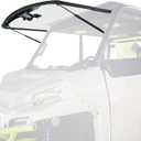 1/4" 3 in 1 Flip Windshield Replacement for 2013-2019 Polaris Ranger XP 900/XP 900 Crew,Full, Half, or Vented Positions Scratch Resistant Clear