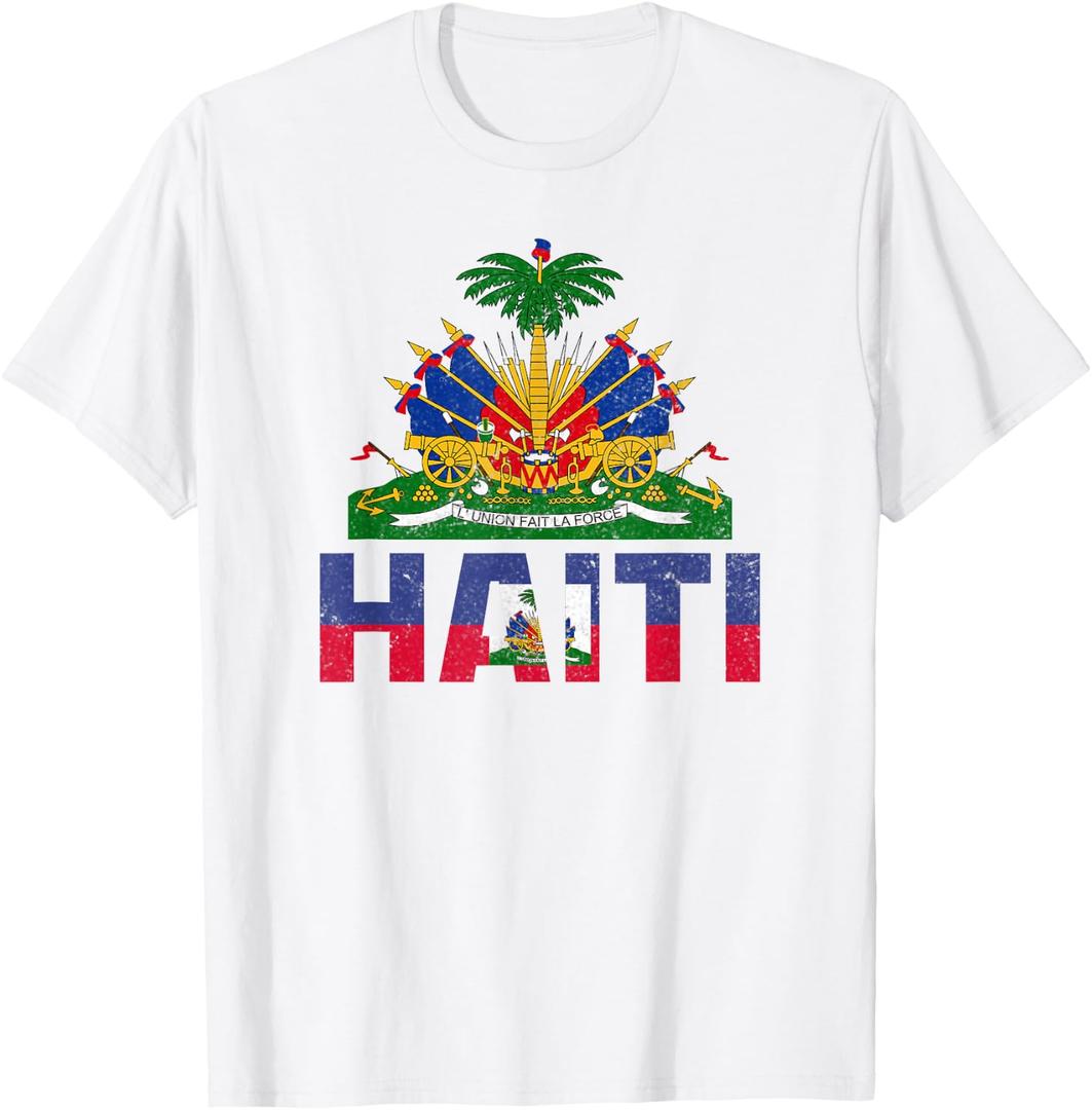 Haiti Independence Haitian Flag Day Haiti Flag Women Men T-Shirt, XS