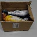 Cat Toys Flopping Fish 3 Pack Rechargeable Cat Toys Interactive for Indoor Exercise with Catnip, Moving Cat Toy 3 Flapping Mode 7.1 Inches Electric Realistic Plush Wiggle Fish