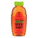 Nate's Organic 100% Pure, Raw & Unfiltered Honey - USDA Certified Organic - 16oz. Squeeze Bottle, No BB Date