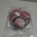 Nuogo 12 Pcs Enamel Camping Tableware Set Dinnerware Kit Includes 12 oz Coffee Mugs Camping Plates Bowls and Utensils Set with Knife Fork Spoon for 2 People Hiking Picnic Outdoor (Red)