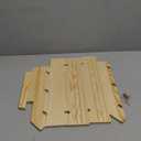3 Steps Display Riser, Earring Display Stands, Showcase Cascading Merchandise Organizer Tray Vendor Display Supplies for Tabletop Shows Solid Wood