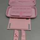 InnoAura Switch 2 Case Bundle for NS Switch 2 (2025), with Carrying Case, Protective Cover, Thumb Grips, Screen Protector