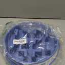 Outward Hound Fun Feeder Slo Bowl – Large 4‑Cup Capacity, Slow Feeding, Medium to Large Dogs, Non‑Slip, Blue, Notch Pattern