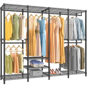 VIPEK V40 Heavy Duty Clothes Rack, Modular Closet System Clothing Rack