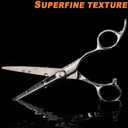 High-end Professional Extremely Very Sharp Barber Hair Cutting Scissors Hairdresser Shears For Hair 5.5 Inch Haircut Scissor Made Of Stainless Steel Alloy For Hairdressing Salon and Home Use