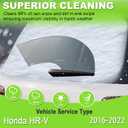 2 x PARRATI® Rear Windshield Wiper Replacement for Honda HRV 2016-2022 | 10 Inch Back Wiper Blade, Quiet and Smooth Wiping, Tool-Free Easy Installation for Better Driving Visibility