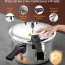 WantJoin 14Qt Aluminum Pressure Cooker w/Release Valve & Multiple Protective Devices,Pressure Canner Compatible with Gas & Induction Cooker,Canner Rack Included