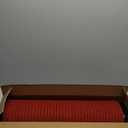 Neiza Front Door Mat Indoor Outdoor Entrance 72"x24", Heavy Duty Ribbed Non Slip Mat, Absorbent Dirt Moisture Trapper Waterproof Rubber Backing Doormats, Low Profile Washable Front Doormat, Red