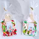 Winlyn 24 Sets Christmas Craft Kits Winter Crafts DIY Santa's Helper Elf Ornaments Decorations Arts Sets Elf Christmas Foam Stickers for Kids Holiday Festive Home Classroom Activities Party Favors