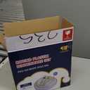 350Piece Gold Dinnerware Set for 50 Guests - Gold Plastic Plates with Disposable Cutlery Include:50Dinner Plates-50Dessert Plates-50Pre Rolled Napkins with Silverware for Valentines Day (White and Gold)