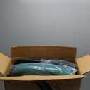 Ergonomic Mesh Office Chair for Long Hours & Back Pain Relief  Adjustable Lumbar Support & Headrest, High-Density Foam Cushion, Flip-Up Armrests, Perfect for Work & Study (English, Green)