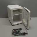 4L Fridge for Refrigerating Makeup, white