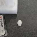 DRomance Halloween Ghost Flameless Taper Candles Flickering Battery Operated with Remote and Timer 3D Wick White Real Wax LED Taper Candles Halloween Dinner Decoration Indoor(2 Pack, 0.79"D x 9.5"H)