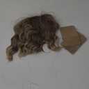 Short Ombre Blonde Wavy Wig for Women 14 Inch Shoulder Length Middle Part Curly Wavy Bob Wig Natural Looking Synthetic Heat Resistant Fiber Wig for Daily Party Use