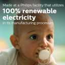 Philips Avent Ultra Soft Pacifier - 4 x Soft and Flexible Baby Pacifiers for Babies Aged 6-18 Months, BPA Free with Sterilizer Carry Case, SCF091/30