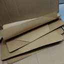 Wehhbtye 36 Sets 6'' Christmas Gingerbread House Cardboard, Brown Gingerbread House Shaped Boxes, Xmas Candy Houses DIY Craft Kit for Christmas Party Supplies Decor Cookie Snack Packaging