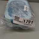 NatraProw Bento Box Adult Lunch Box with Bag, Lunch Containers for Adults, BPA Free, 3 Compartment Lunch Box Microwave safe, Lunch Bag with Containers Included, Blue