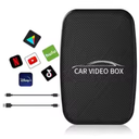 5-in-1 Wireless Carplay Adapter with Netflix YouTube TF Card, Android Auto Wireless Adapter and Apple CarPlay, Plug & Play, Easy Setup, Magic Video Ai Box for OEM Wired Apple Car Play Cars & iPhone