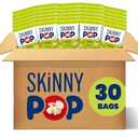 SkinnyPop Popcorn, Original, Whole Grain, Dairy-Free Snack, 0.65oz Bags (30ct), BB-01/08/2026