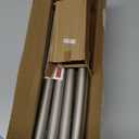 Brushed Nickel Curved Shower Curtain Rod 33-78 Inches Adjustable Splicing Design Curved Shower Rods Round Shower Curtain Rod Rust Proof Stainless Steel Curved Shower Rods For Bathroom Need to Drill (35-76")