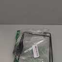 2 Pcs Large Stainless Steel Trash Bag Holder for Cabinets and Cupboards, Under Sink, Black