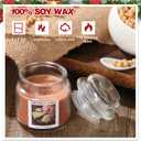 Tondiamo 4 Pcs Christmas Candle Set Scented Candles Gift 9.5 Oz for Women Men, Xmas Scents of Christmas Tree Cookies Spice Plums