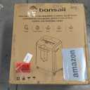 Bonsaii Paper Shredder, 18-Sheet 60-Minutes Shredder for Office Heavy Duty Cross-Cut Shredder with 6 Gallon Pullout Basket 4 Casters(C149-C)