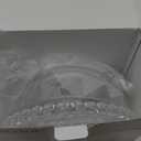 Guzzini Tiffany 11.8" Footed Cake Stand with Dome Lid - Clear, Multi - Purpose Use for Dessert Table, Cupcake Stand, Cake Display, BPA-Free Display Stand for Parties, Weddings, Kitchen