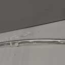 Chrsouly Adjustable Curved Shower Rod, 42-72 inches Extra Wide Shower Curtain Rod, Rust proof, Premium Stainless Steel, Curved Shower Curtain Rod for Bathroom, Need to Drill, Silver