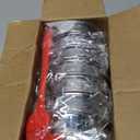 16Packs English Muffin Rings Crumpet Rings 4 inch Stainless Steel Double Rolled Tart Rings 4 inch & 3.15 inch, Round Metal Cooking Pastry Ring Molds for cookies, pancakes,