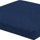 Arden Foam Outdoor Dining Seat Cushion, 19 x 19, Made with ProFoam, Rain-Proof, Fade Resistant, Sapphire Blue Leala