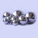 Durable Stainless Steel Gazing Balls Hollow Mirror Globe Floating Reflective Ball Polished Shiny Sphere for Home Garden Pond Outdoor Swimming Pool Decoration (10 Inch), 10 Inch Silver
