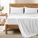 Comfort Spaces King Cooling Sheets, Moisture Wicking Coolmax Sheets, Soft, Colorfast Sheet Set, Cooling Bed Sheets For Hot Sleepers, Elastic Deep Pocket Fits Up to 16" Mattress