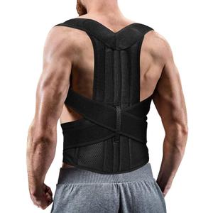 Posture Corrector XS-5XL Improve Hunchback Plus Size Back Brace Men and Women Adjustable Upright Back Support Straightener Prevent Scoliosis Back Posture (Size : XXXXX-Large)