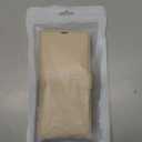 oakxco for iPhone 14 Plus/ 15 Plus Wallet Case with Credit Card Holder, Magnetic RFID Slim Folio Book Flip Leather Phone Case for Women Men Girl, Cute Silicone Rubber Shockproof Cover, Beige White